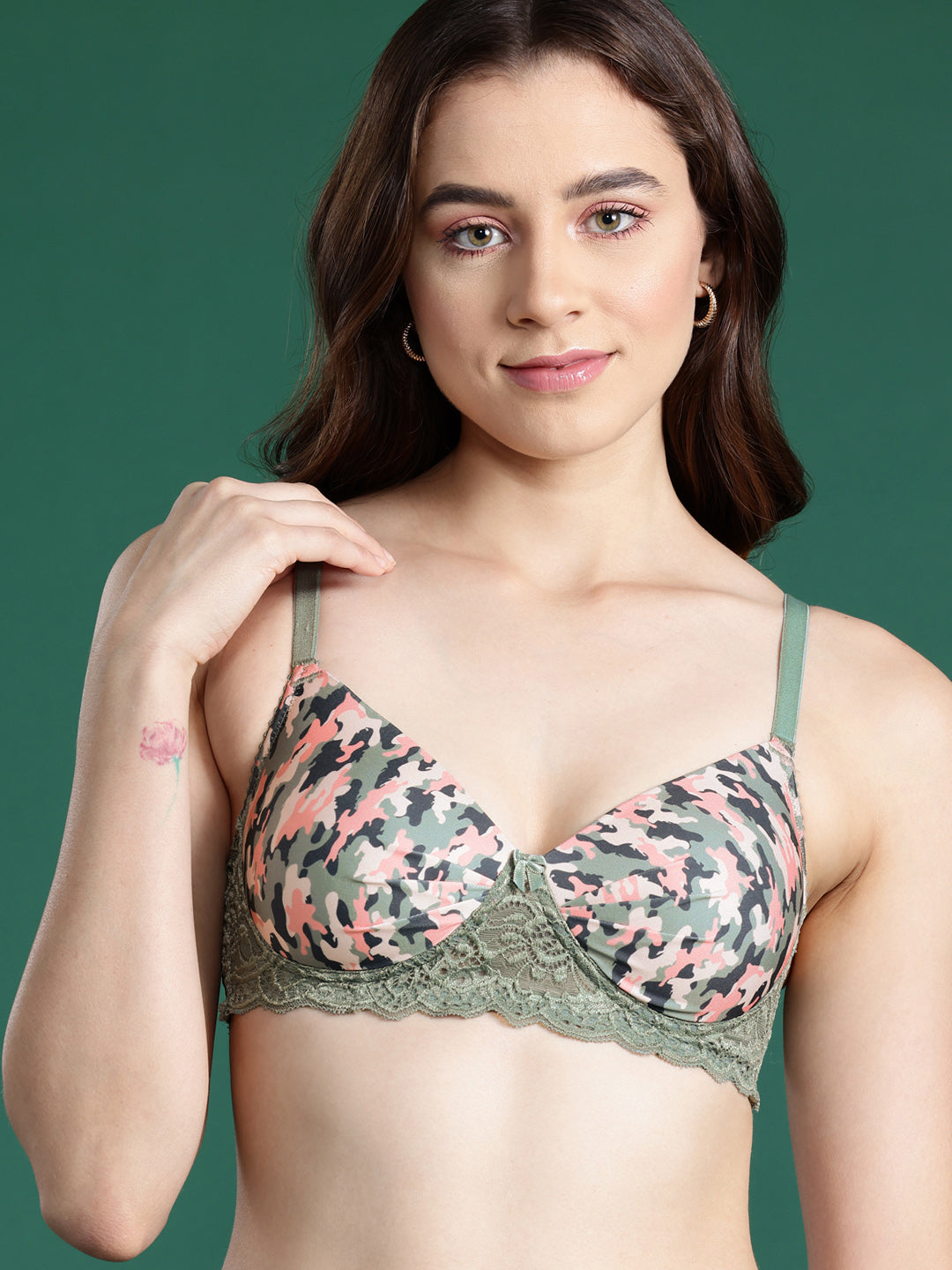 LEADING LADY Leading Lady Women's Solid Lightly Padded T-Shirt Bra