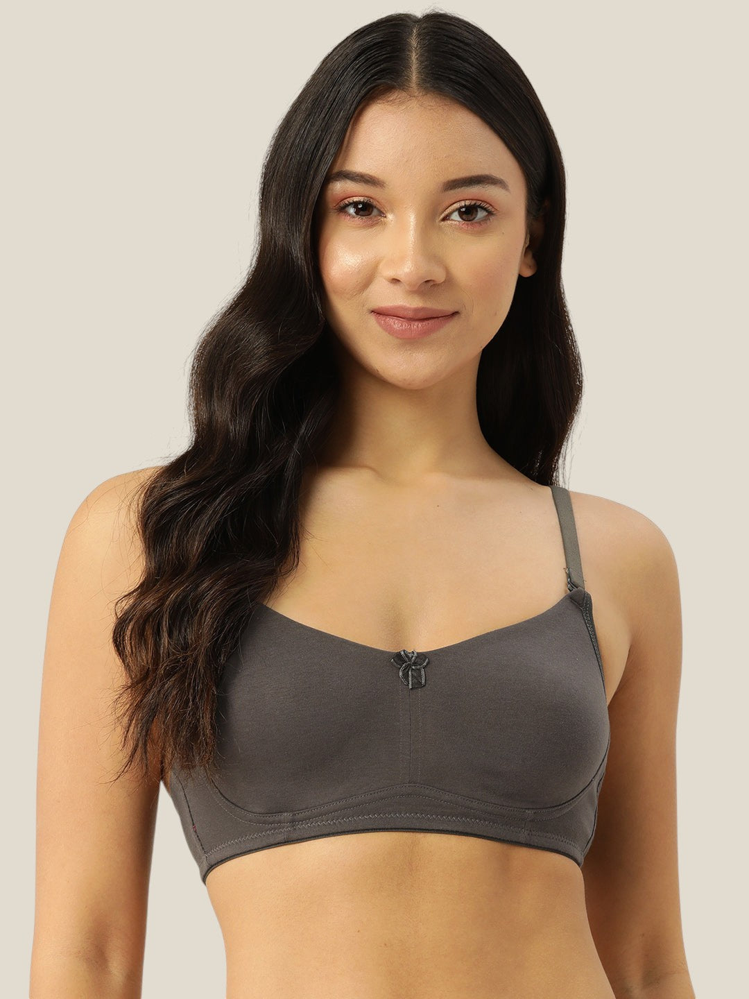 Grey T Shirt Bra