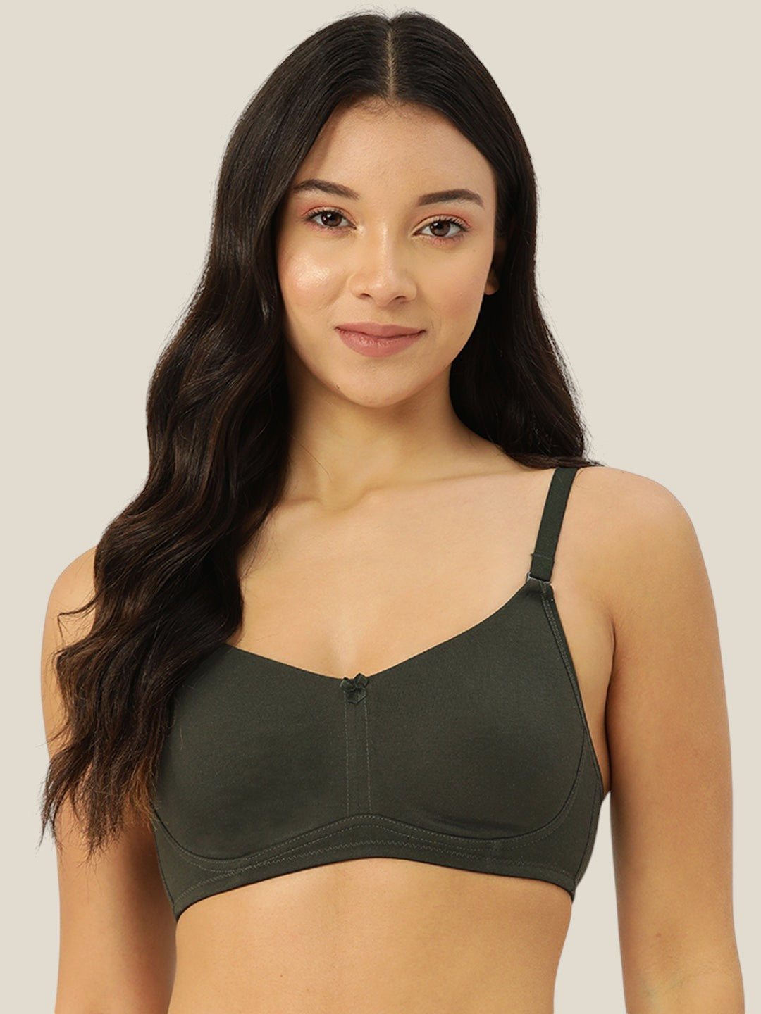 Dark Green T Shirt Bra