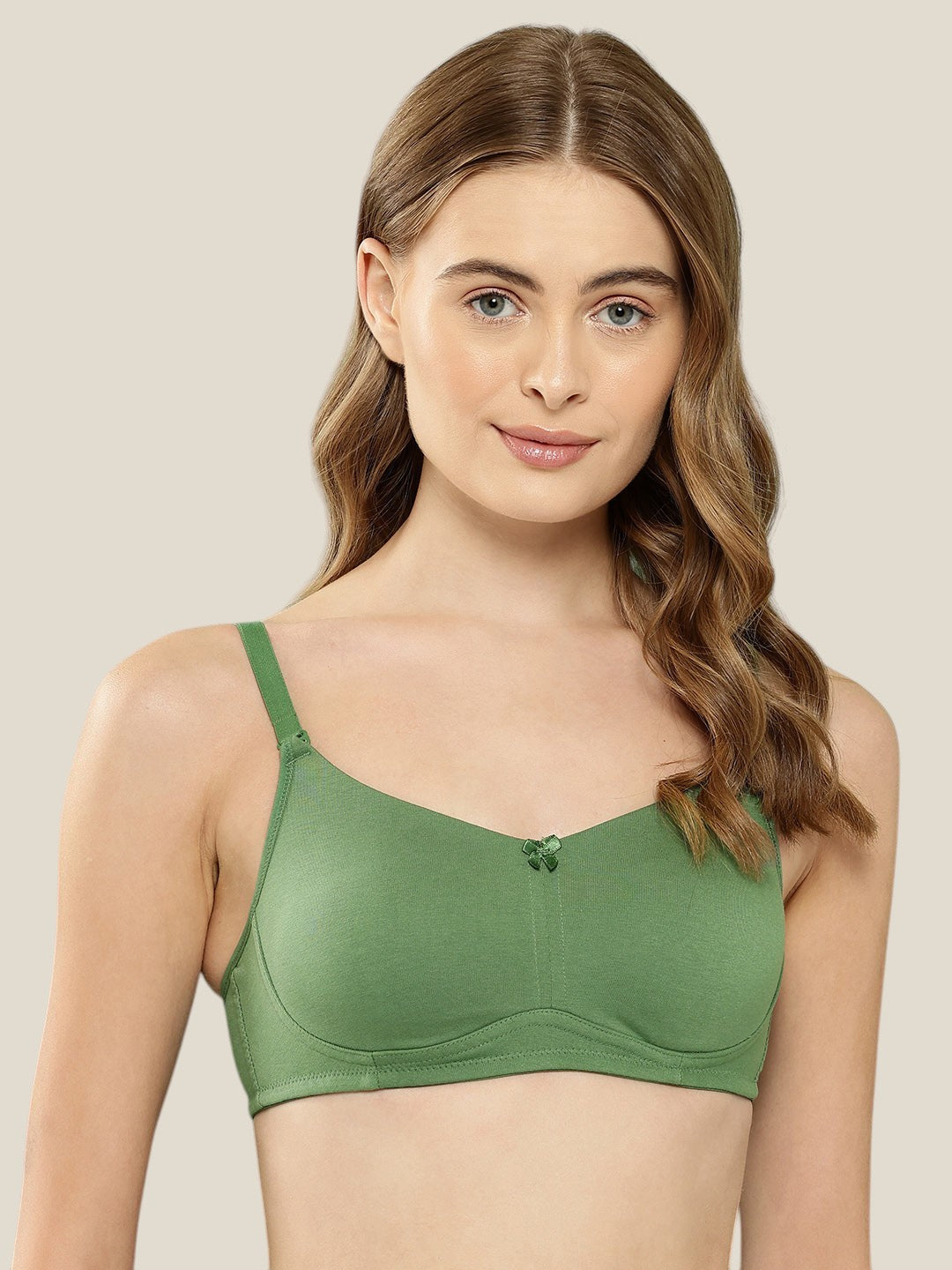 Green T Shirt Bra