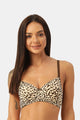 Women's Printed Lightly Padded Non Wired T-Shirt Bra