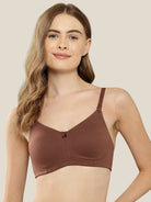 Brown T Shirt Bra