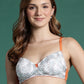 Leading Lady Women's Printed Lightly Padded Non Wired T-Shirt Bra | Full Coverage Everyday Bra [ BRA-4098-1 ]