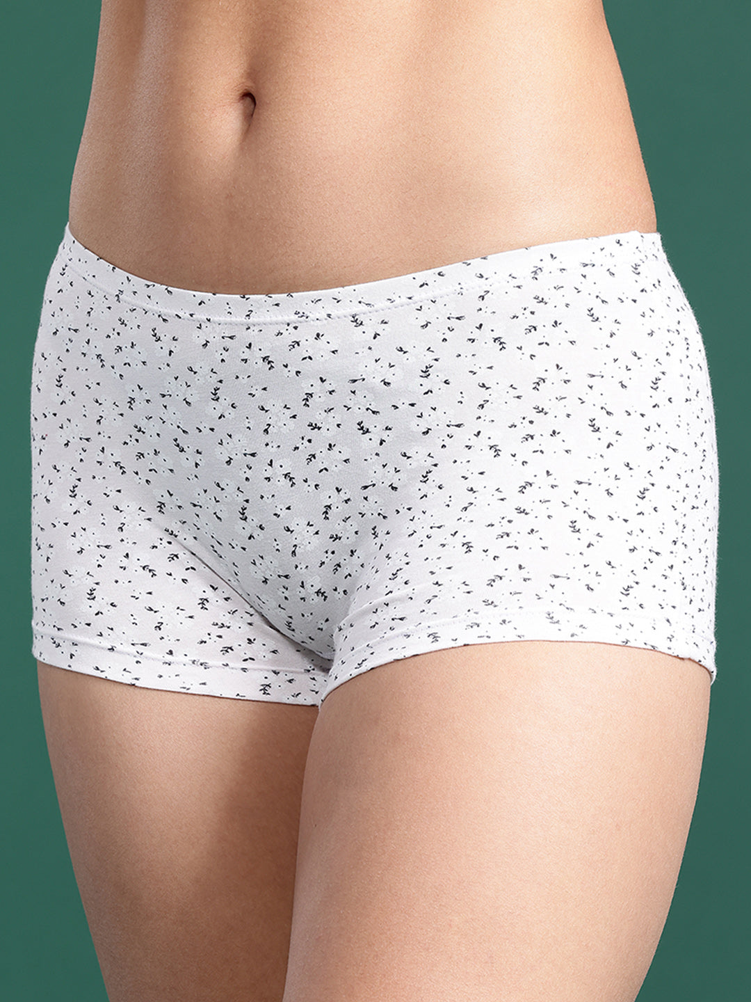 LEADING LADY Women’s Printed Mid-Rise BoyShort Brief Pack Of 3 | JOY-PR-29-3 |