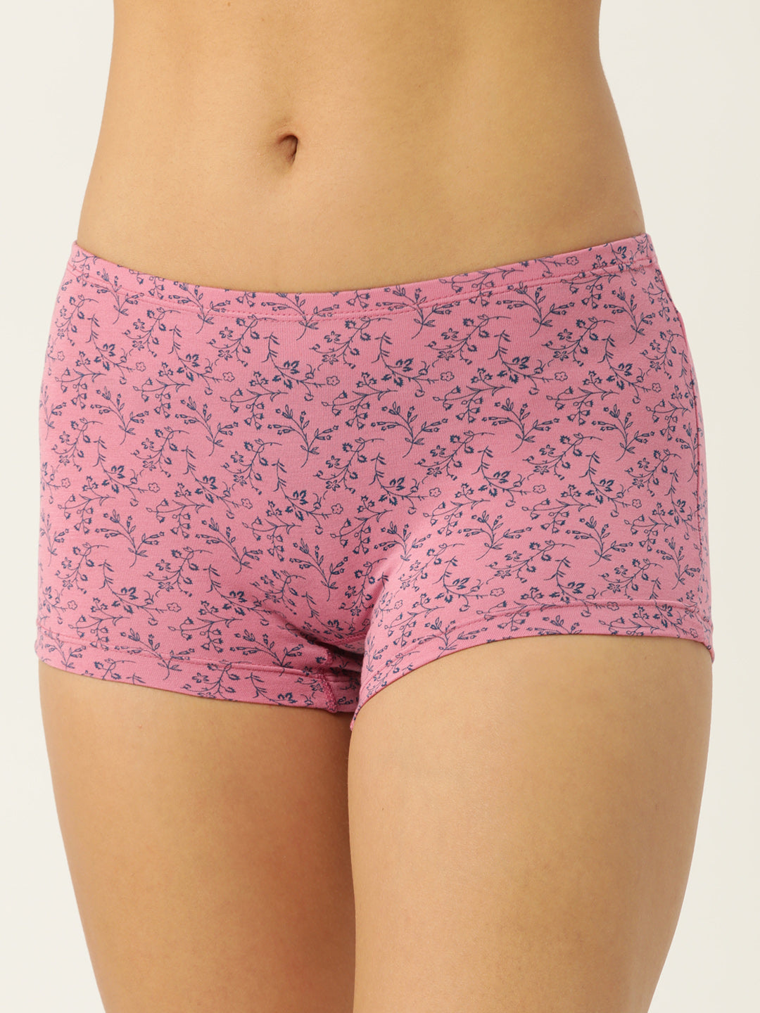 LEADING LADY Women’s Printed Mid-Rise BoyShort Brief Pack Of 3 | JOY-PR-24-3 |