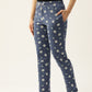 Women's Printed Cotton Blue Lounge Pants | LDLW-2337-1 |