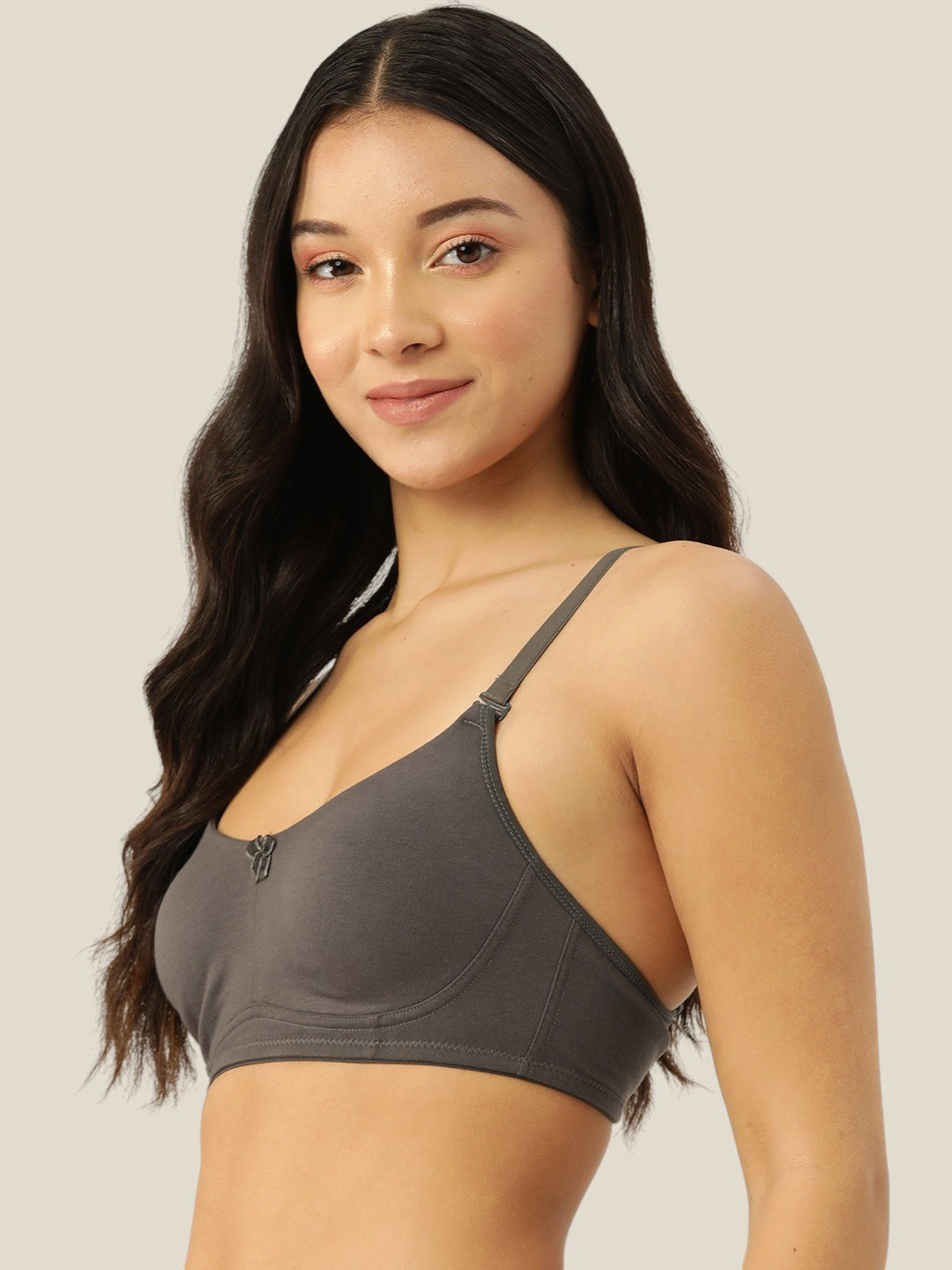 Grey T Shirt Bra
