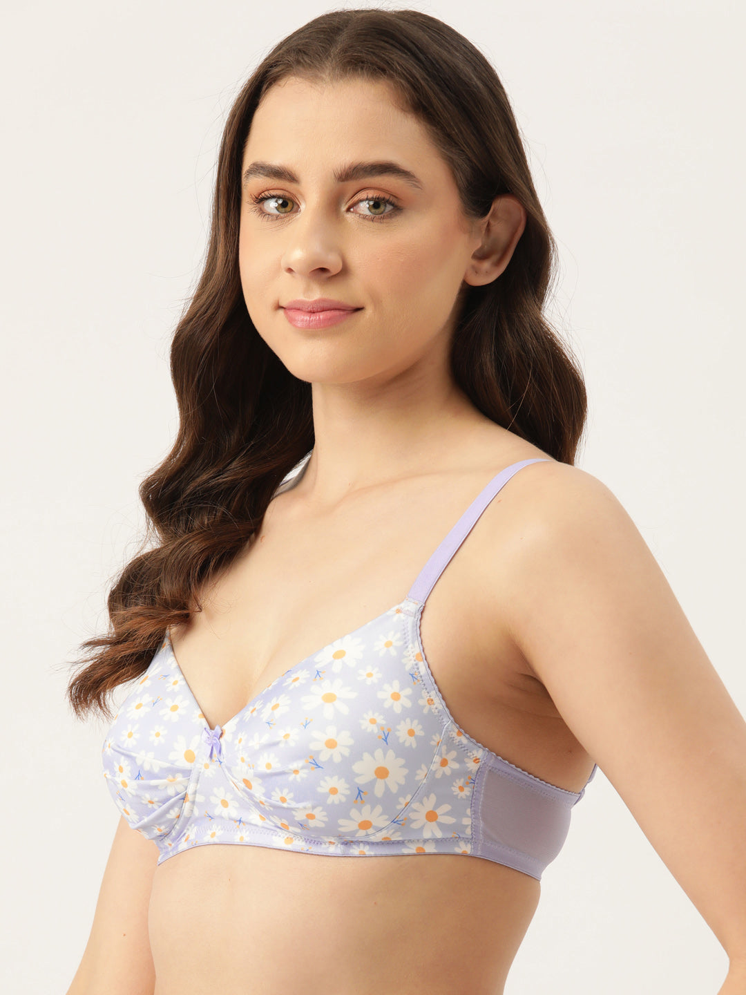 Leading Lady Women's Printed Lightly Padded Women T-Shirt Bra BRA-4075-1