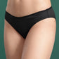 LEADING LADY Women’s Solid Pack of 2 Low-Rise Bikini Briefs | PN2568-BK-SKN-2 |