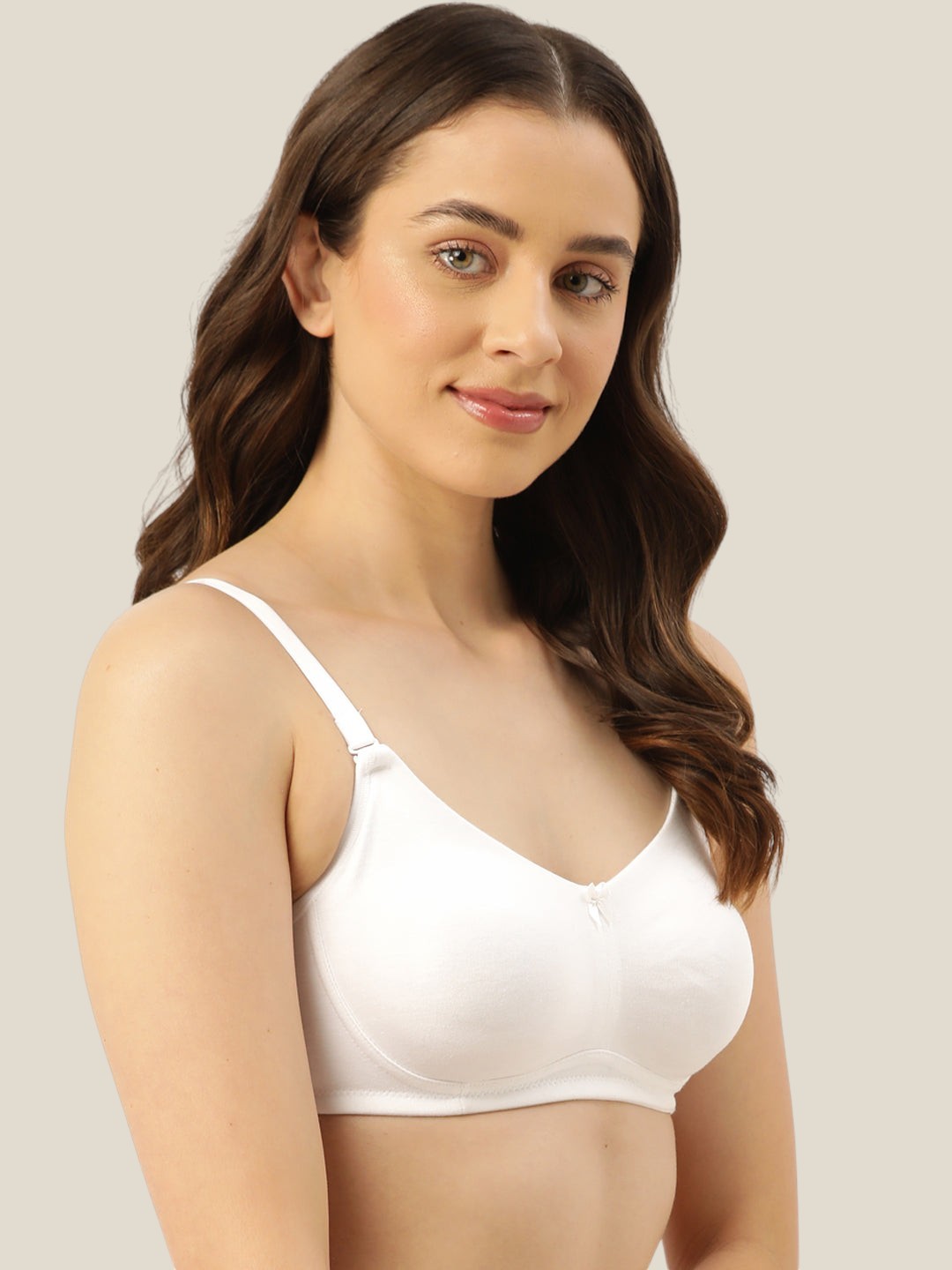 White T Shirt Bra