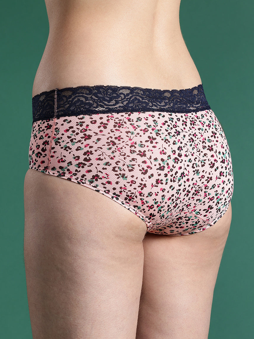 Women's Sexy Lace Hipster Underwear | Mid Waist Boyshorts | Panties For Women| Briefs 3 Packs