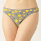 LEADING LADY Women’s Set of 3 Printed Low Rise Thong Briefs | PN1482-3 |