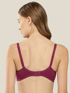 Maroon T Shirt Bra