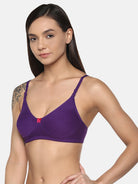 Purple T Shirt Bra