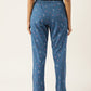 Women's Printed Cotton Blue Lounge Pants | LDLW-2329-1 |