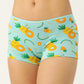 LEADING LADY Women’s Pack Of 3 Printed Assorted Mid-Rise Boy Shorts | PN3522B-3 |