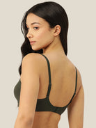 Dark Green T Shirt Bra