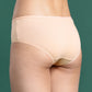 LEADING LADY Women’s Solid Pack of 2 Mid-Rise Hipster Briefs | PN3458-BK-SKN-2 |