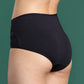 LEADING LADY Women’s Solid Pack of 2 High-Rise Laced Hipster Briefs | PN3216-BK-SKN-2 |