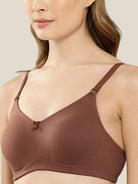 Brown T Shirt Bra