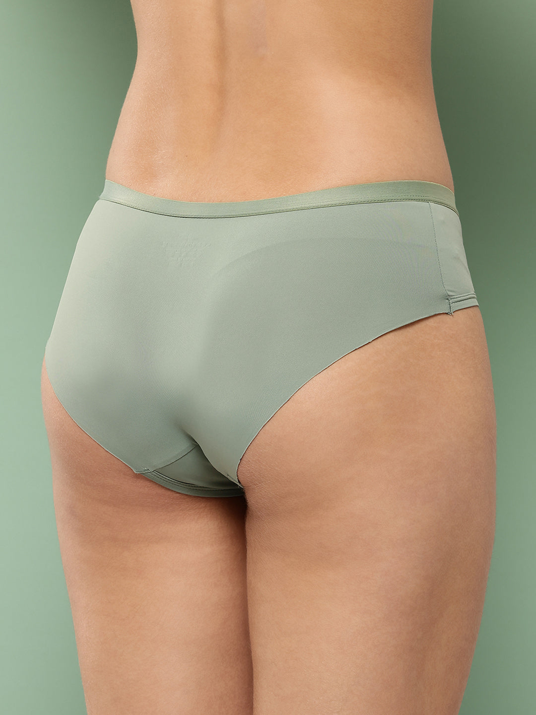 Women's Solid Mid Rise Hipster Brief (Pack of 3)