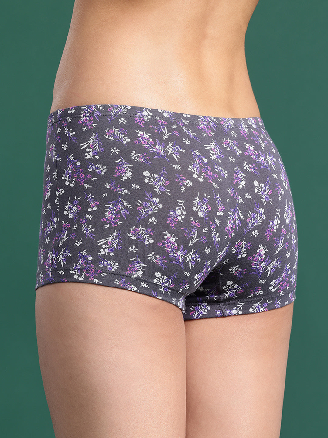 LEADING LADY Women’s Printed Mid-Rise BoyShort Brief Pack Of 3 | JOY-PR-27-3 |