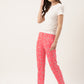 Women's Printed Cotton Coral Lounge Pants | LDLW-2331-1 |