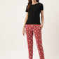 Women's Printed Cotton Rust Lounge Pants | LDLW-2333-1 |