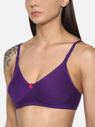 Purple T Shirt Bra