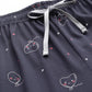 Women's Printed Cotton Navy Blue Lounge Pants | LDLW-2326-1 |