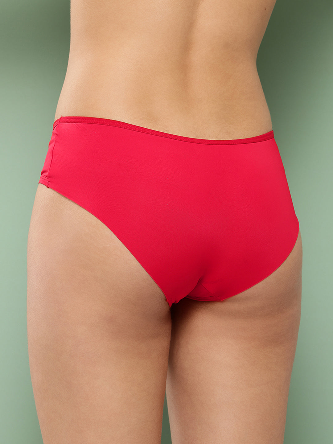 Women's Solid Mid Rise Hipster Brief (Pack of 3)