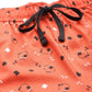 Women's Printed Cotton Orange Lounge Pants | LDLW-2335-1 |