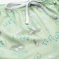 Women's Printed Cotton Sea Green Lounge Pants | LDLW-2336-1 |