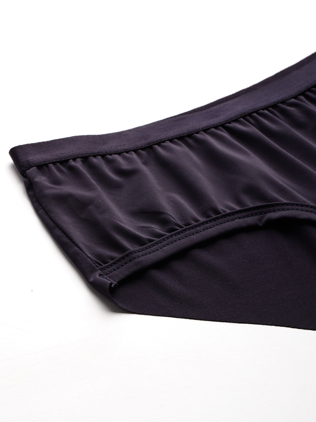 Women's Solid Mid Rise Hipster Brief (Pack of 3)