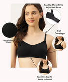 Black T Shirt Bra