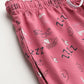 Women's Printed Cotton Pink Lounge Pants | LDLW-2332-1 |