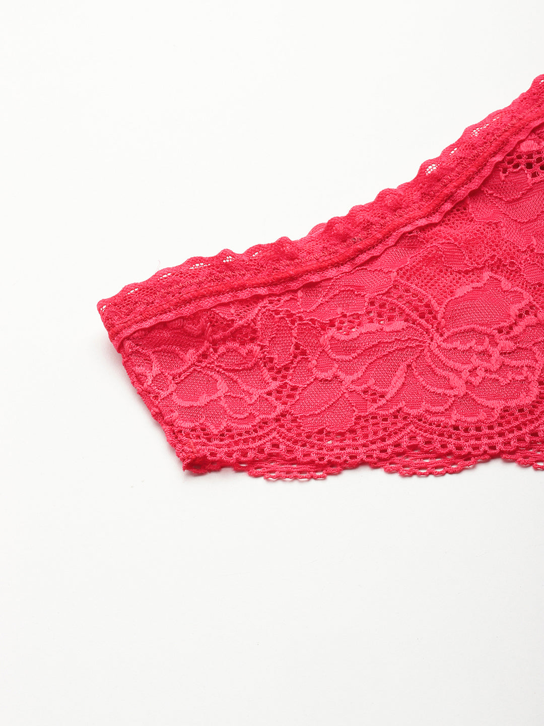 Women's Non Padded Non Wired Nylon Lingerie Set
