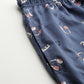 Women's Printed Cotton Navy Blue Lounge Pants | LDLW-2330-1 |