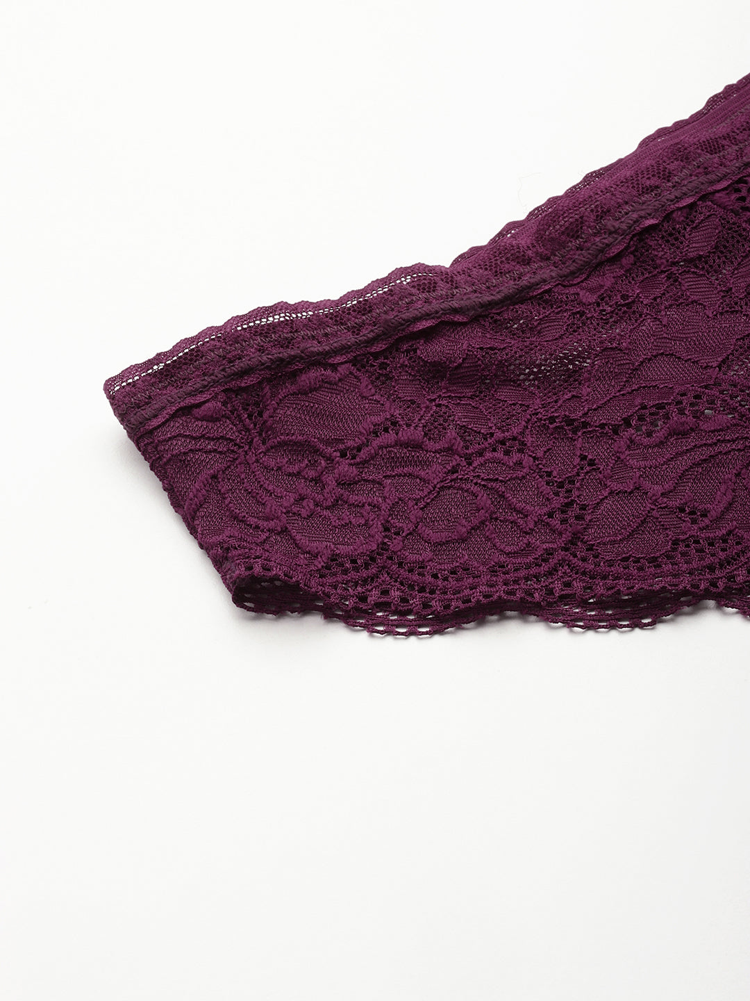 Women's Non Padded Non Wired Nylon Lingerie Set