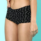 Leading Lady Women's Printed Cotton Lingerie Set (Black) | SET-BS-8004-2| Leading Lady