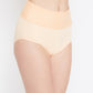 Women’s Solid High-Rise Tummy Tucker Brief for Flat Tummy Look | T-Tuck-BK-1 |