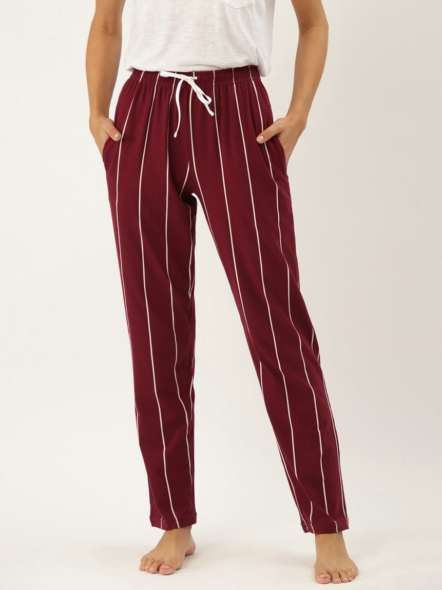 Women's Printed Cotton Lounge Pants | Pack of 2