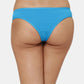 Women’s Solid Blue Low-Rise Thong Brief | SUNNY-SKY-1 | Leading Lady