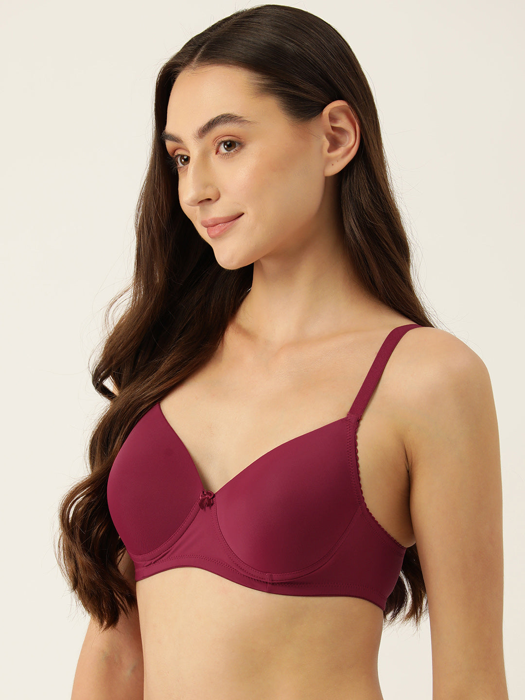 Women's Solid Lightly Padded T-Shirt Bra | BRA-4059-1 | Leading Lady