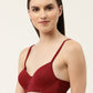 Women's Solid Lightly Padded T-Shirt Bra | BRA-9007-1 | Leading Lady