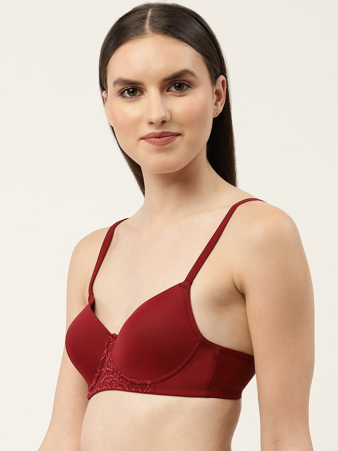 Women's Solid Lightly Padded T-Shirt Bra | BRA-9007-1 | Leading Lady