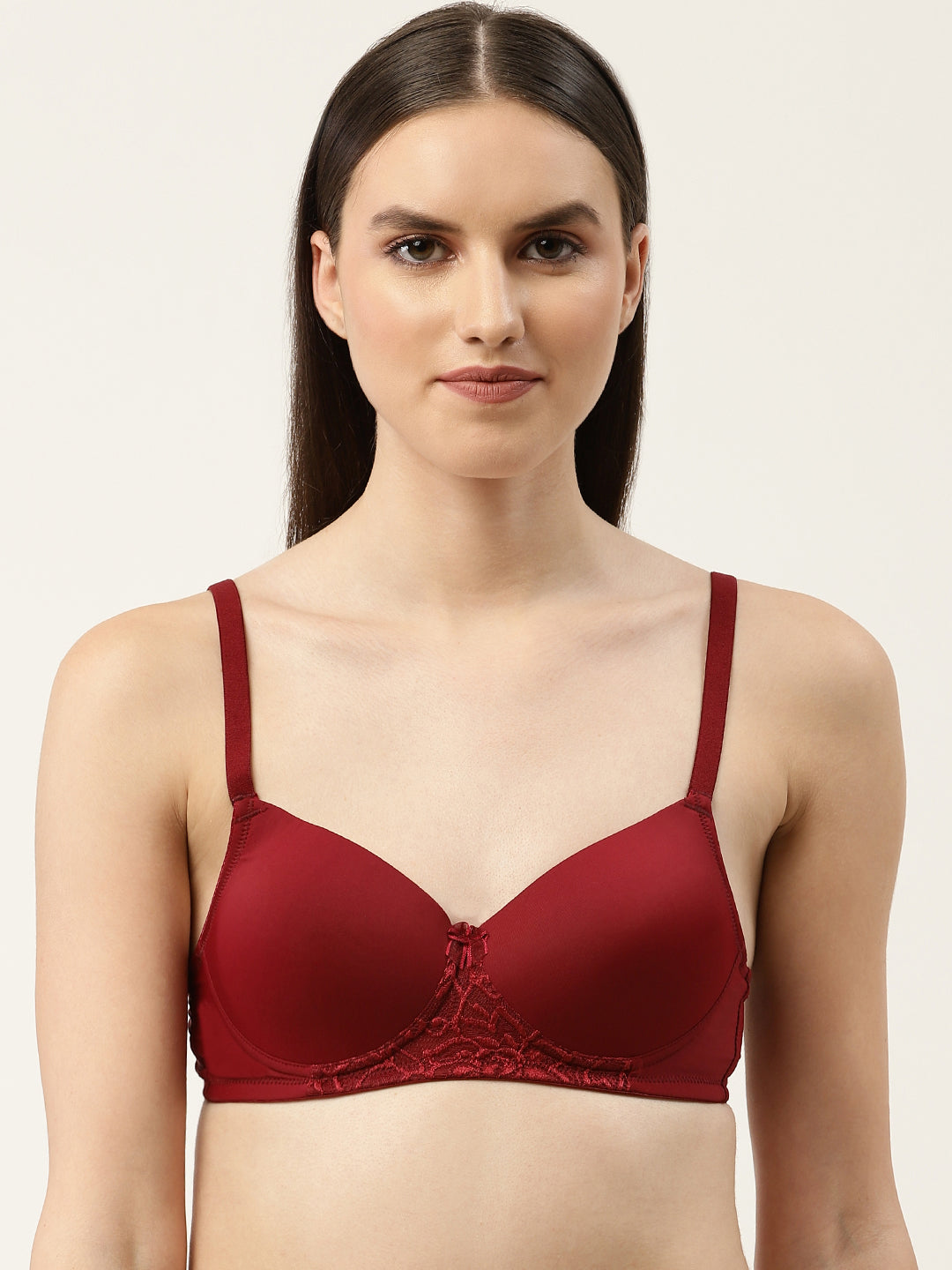 Women's Solid Lightly Padded T-Shirt Bra | BRA-9007-1 | Leading Lady