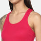 Women's Solid Pure Cotton Camisole with Racerback Style | SARA-RN-1 | Leading Lady