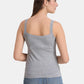 Women's Solid Pure Cotton Non-Paddded Camisole | CAMY | Leading Lady