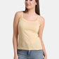 Women's Solid Pure Cotton Non-Paddded Camisole | CAMY | Leading Lady